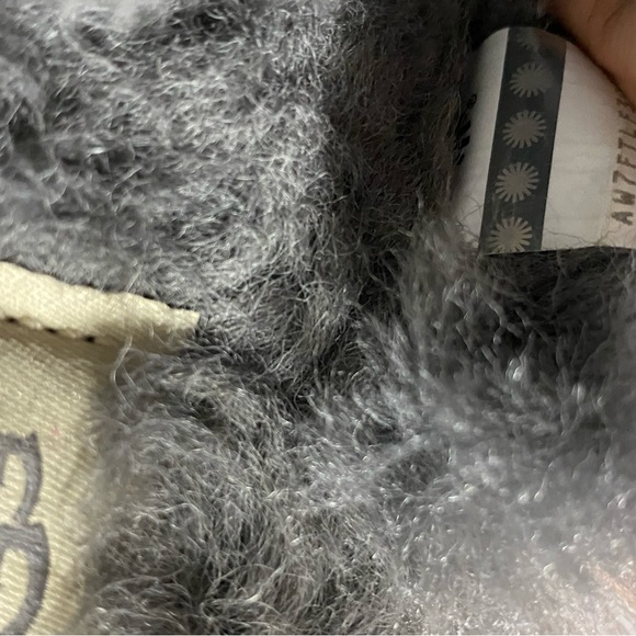 UGG Disquette Platform Slides Grey(Charcoal) Size 10 - Picture 6 of 8